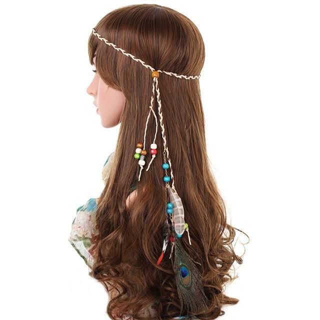 Hair Accessories - Boho Feather Weave Hair Accessory | Boho .