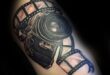 80 Camera Tattoo Designs For Men - Photography Ink Ideas | Camera .