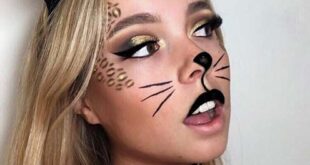 41 Easy Cat Makeup Ideas for Halloween - StayGlam | Halloween .