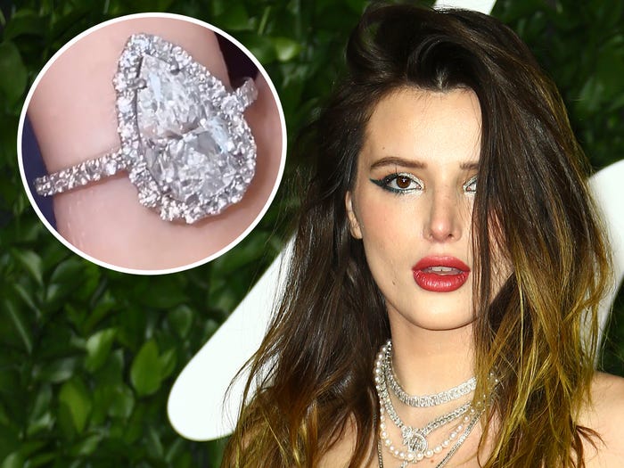 Massive Engagement Rings Celebrities Showed Off in 20