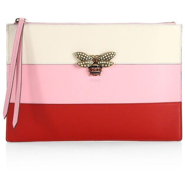 Gucci Queen Margaret Colorblock Leather Pouch (45.405 RUB .