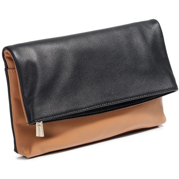 GUESS by Marciano Cara Color-Blocked Clutch ($104) found on .