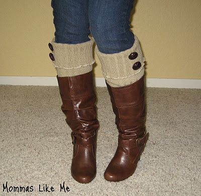 DIY leg warmers | Polainas, Bucaneras, Calcetin