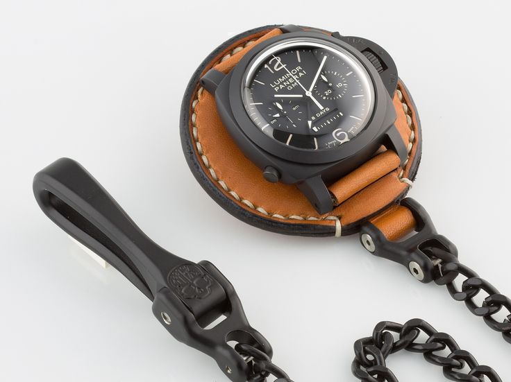 Rinascita Concepts Watch Saddle with custom Satin Black Hardware .