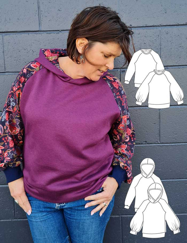 Hummingbird Hoody - PDF Sewing Pattern – The Sewing Reviv