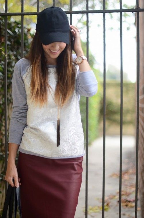 DIY Contrasting Raglan Sweatshirt Refashion | Styleoholic .