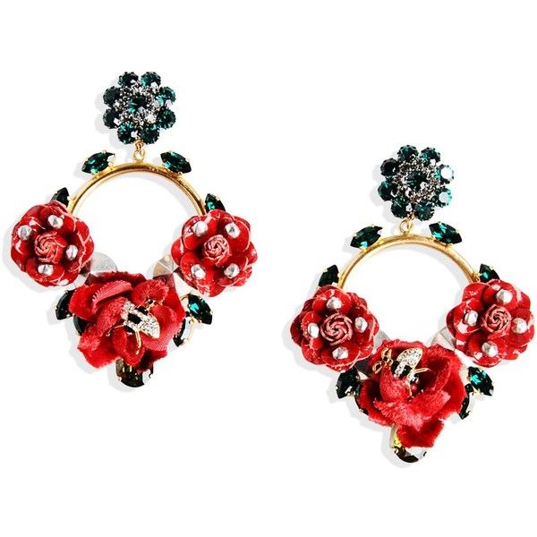 Dolce & Gabbana Earrings ($1,430) ❤ liked on Polyvore | Dolce and .