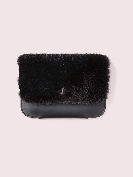 Kate Spade Customizable Camera Bag Faux Fur Pouch | Faux, Camera .