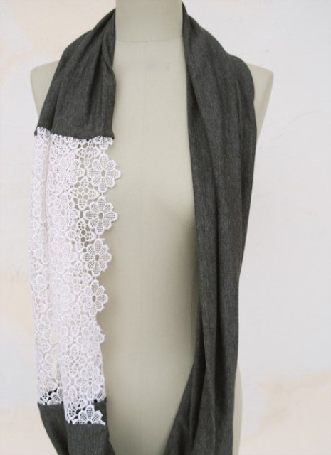 DIY Scarf | Diy schal, Selbstgemachte kleidung, Alte t-shir