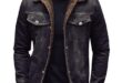 Winter Black Denim Jacket Thick Wool Coat - JP|Shop | Jackets men .