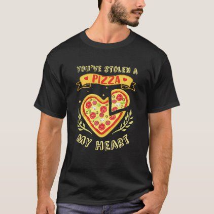 Funny Pizza My Heart Valentines Day T-Shirt - valentines day gifts .