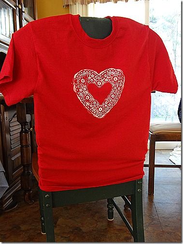 make this tshirt | Tshirt crafts, Valentines tee shirts, Diy .