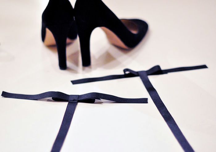 DIY Shoes Pretty T-Strap Pumps with Ankle Bows | Diy shoes .