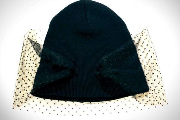 diy veiled beanie jil sander, fashion diy blog | Beanie, Diy .