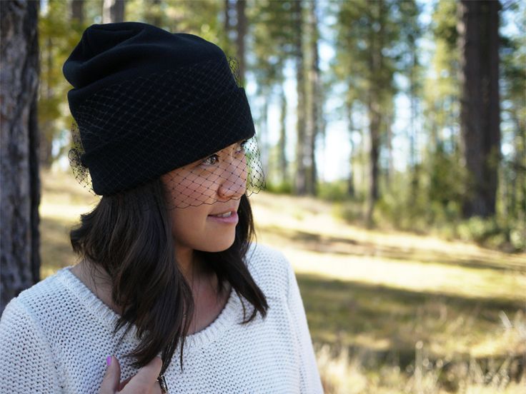 DIY Jil Sander Veiled Beanie - Honestly WTF | Beanie, Diy hat, Diy .