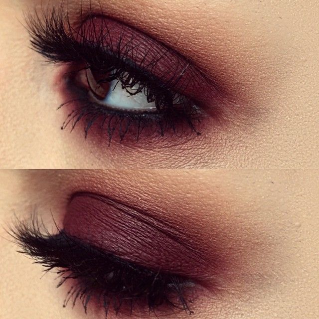 Purple smokey eye. | Eye makeup, Makeup, Skin make