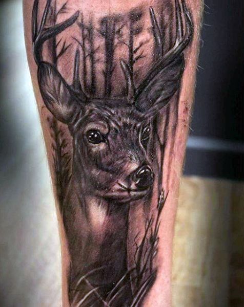 Top 87 Deer Tattoo Ideas [2021 Inspiration Guide] | Deer tattoo .