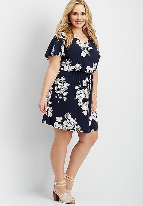 Plus Size Outfits With Floral Prints – ferdesigns