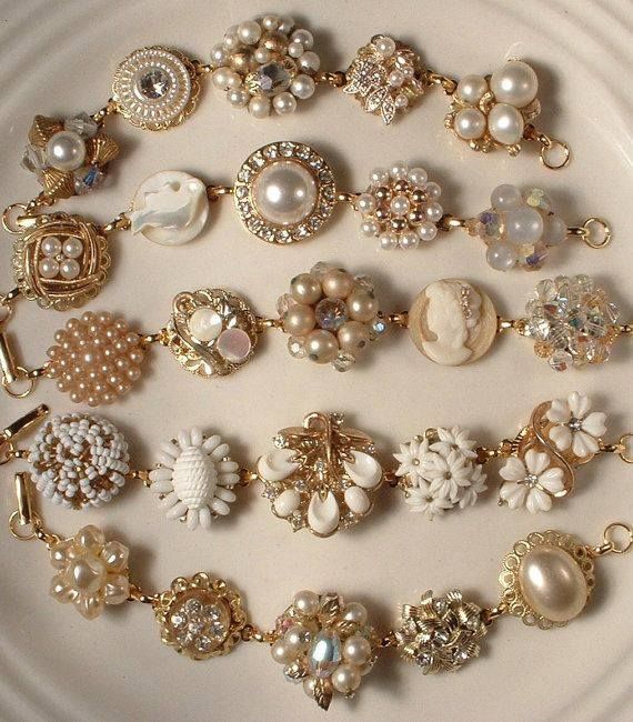 Vintage Costume Jewelry: Upcycled & Repurposed (Shared) | Vintage .